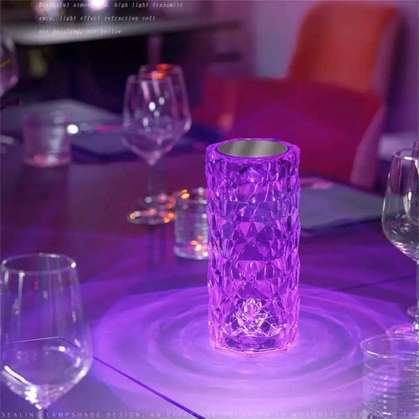 Crystal 16 Color Changing Lamp - Madina Gift