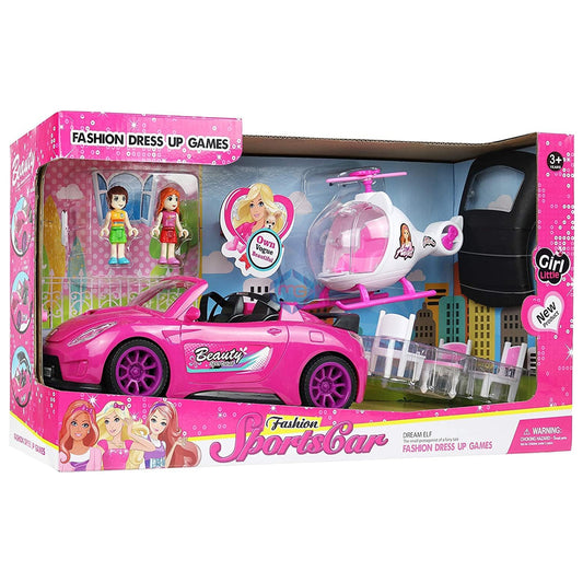 Fashion Sports Convertible Car with Accessories - 7898 - Madina Gift