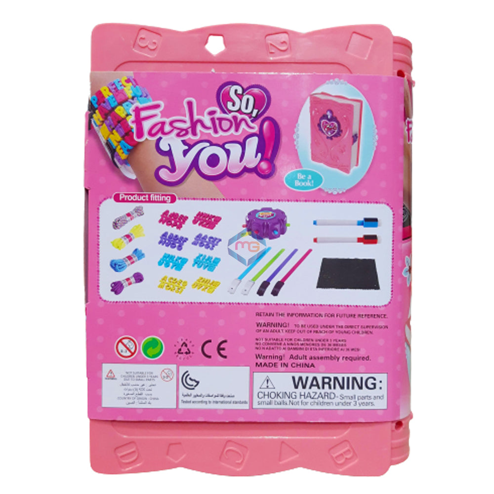 3 in 1 Loom Band Beauty Set - KL7525 - Madina Gift