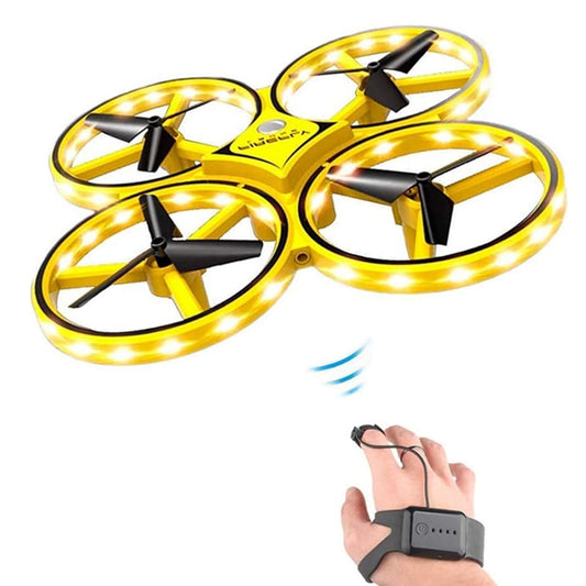 TY-T14 Hand Gesture Sensor Drone smartwatch Control 360° Flips & LED Madina Gift