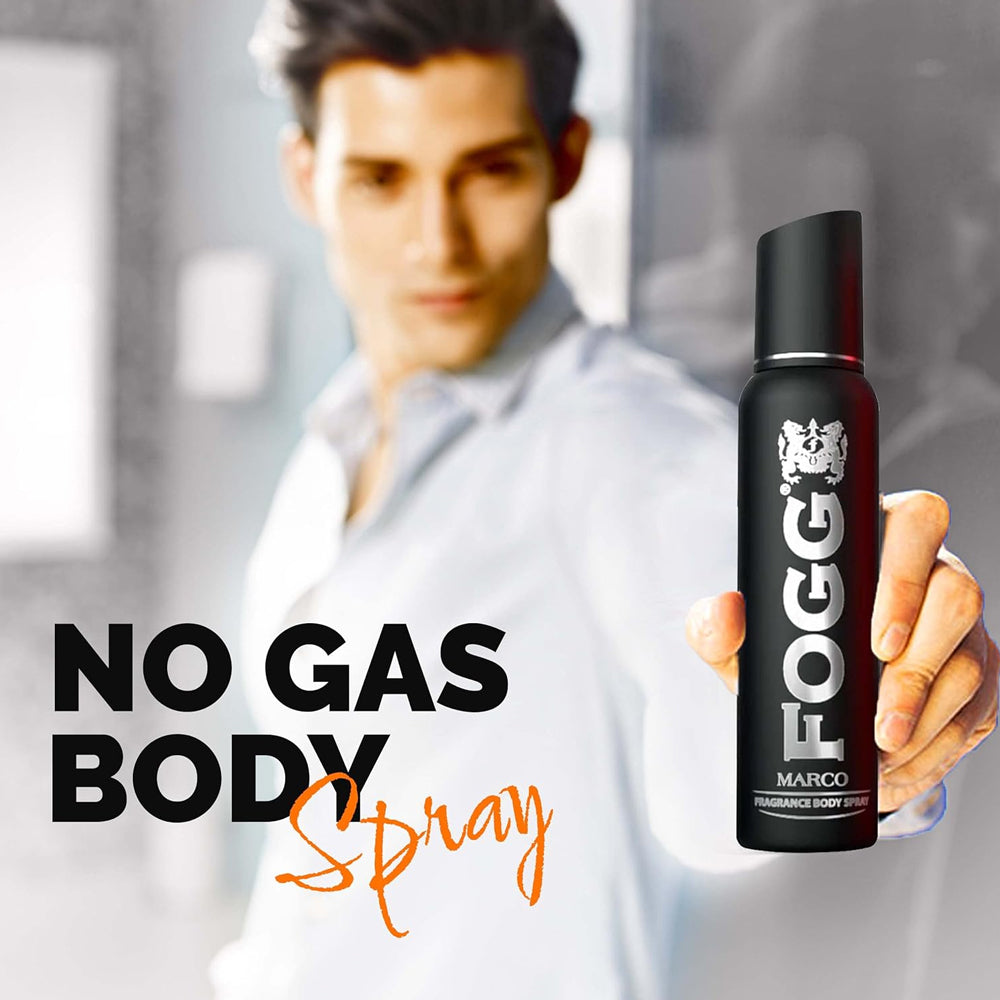 Fogg Marco Fragrance Body Spray For Men Net Volume: 120ml Madina Gift