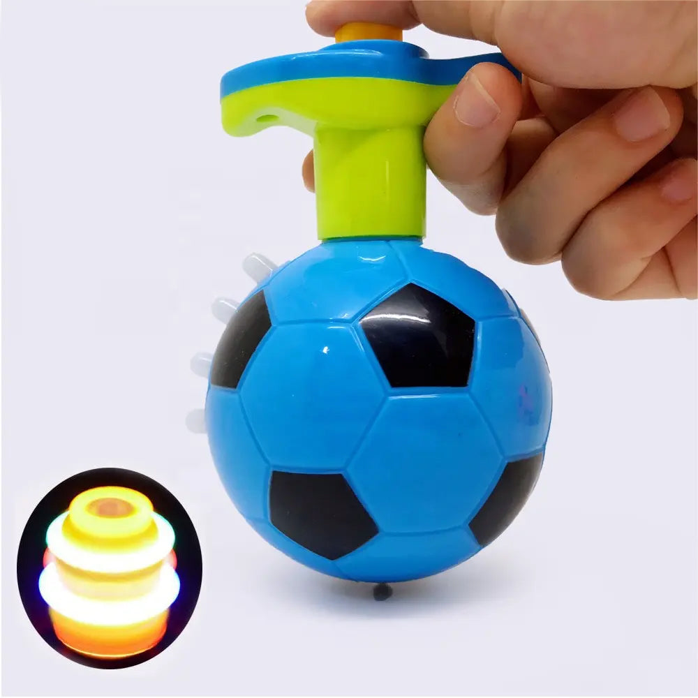 Dazzling Football Spinning Top with Lights & Music Madina Gift