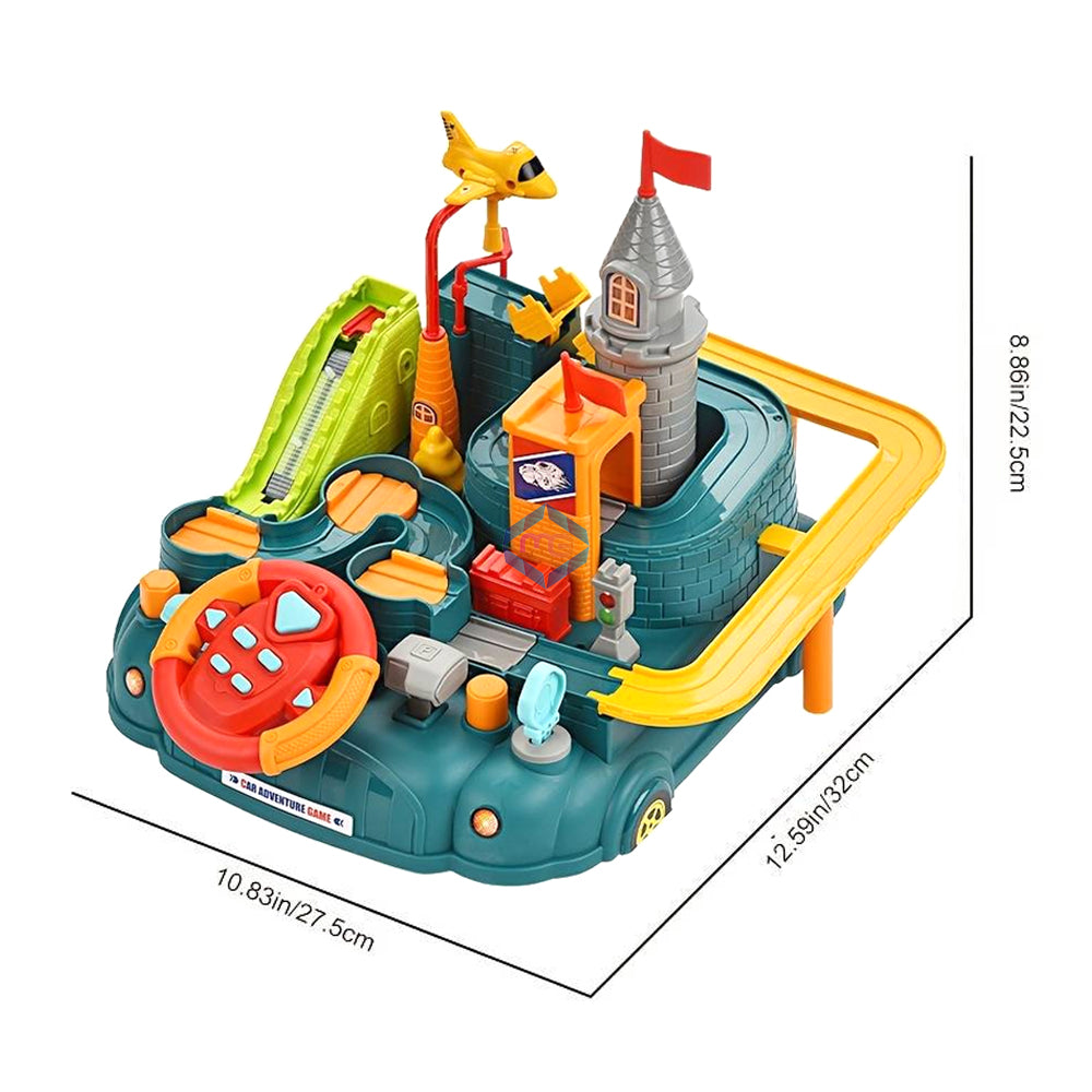 Funny Car Adventure Track Set - A333-330F - Madina Gift