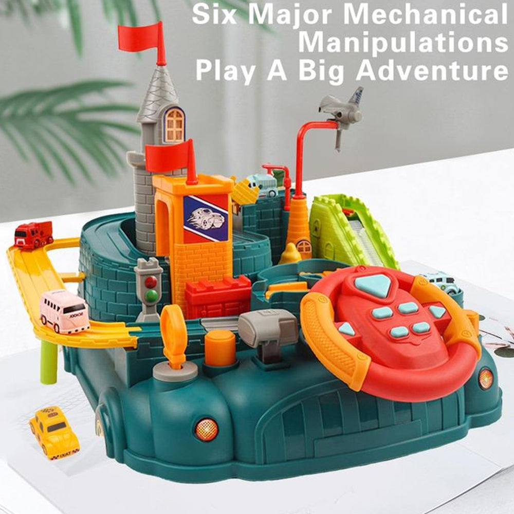 Funny Car Adventure Track Set - A333-330F - Madina Gift