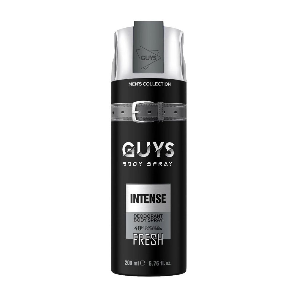 GUYS Intense 200 ML Deodorant Body Spray For Men Madina Gift