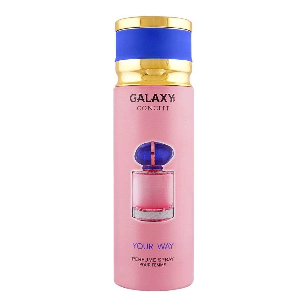Galaxy Concept Your Way Deodorant Body Spray Madina Gift
