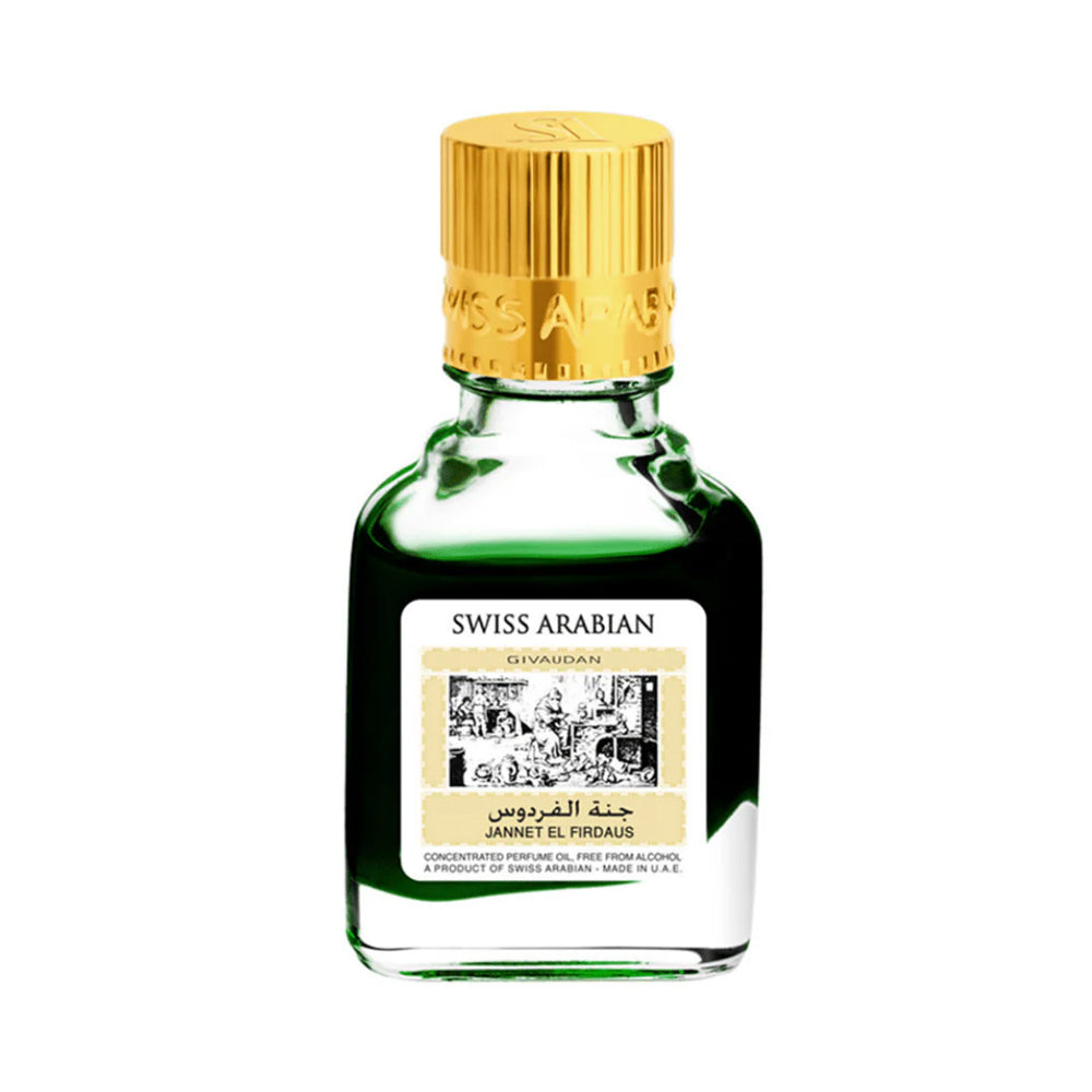 Jannet El Firdaus Givaudan Red by Swiss Arabian Concentrated Perfume Oil Attar Madina Gift