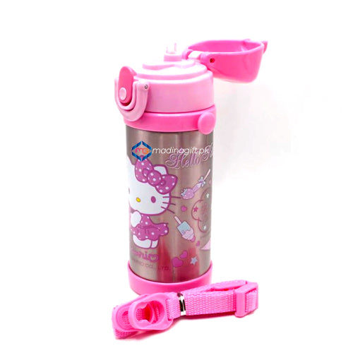 Hello Kitty Thermal Metallic Water Bottle