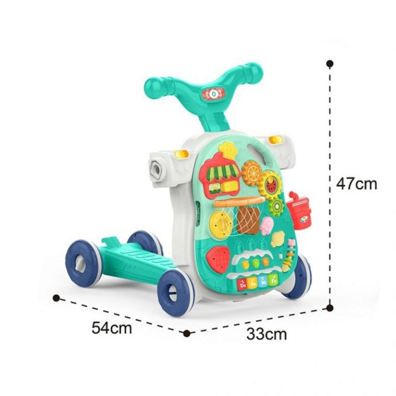 Huanger 4 in 1 Multifunction Baby Walker With Music Madina Gift