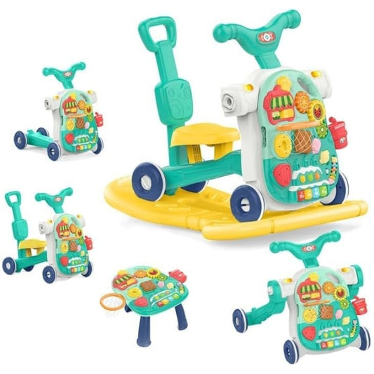 Huanger 5 in 1 Multifunction Baby Walker With Music Madina Gift