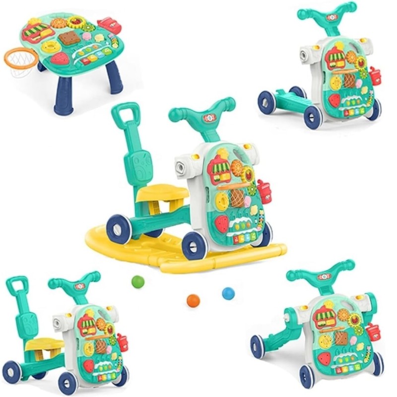 Huanger 5 in 1 Multifunction Baby Walker With Music Madina Gift