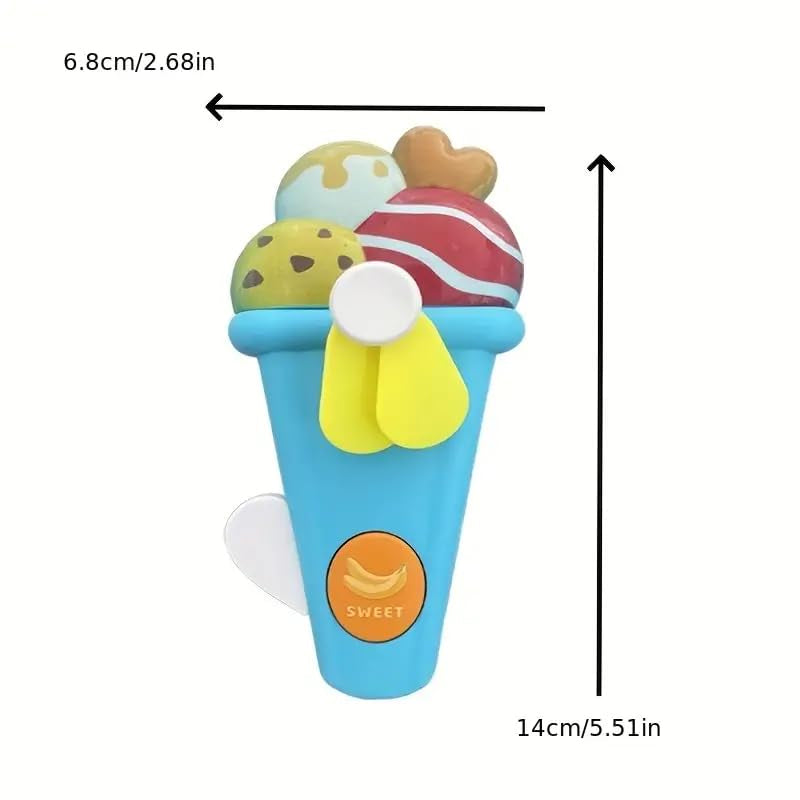 Ice Cream Handheld Fan For Summer Fun Madina Gift