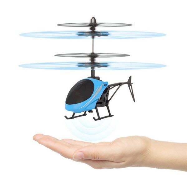 Infrared Induction Hand Suspension Helicopter - JM9198 - Madina Gift