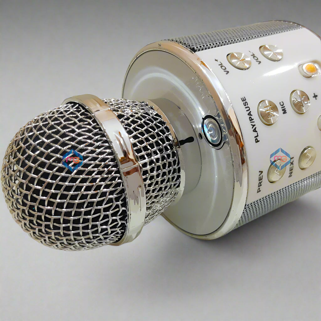 InnoVibe Wireless Karaoke Microphone with Speaker, Portable Handheld Microphone Bluetooth Speaker Madina Gift