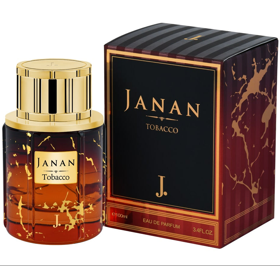 J. Janan Tobacco 100 ML Perfume For Men Madina Gift