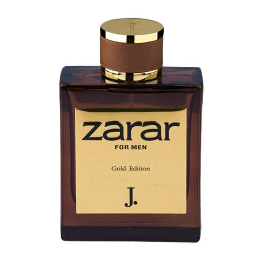 J. Zarar Gold 100 ML Perfume For Men Madina Gift
