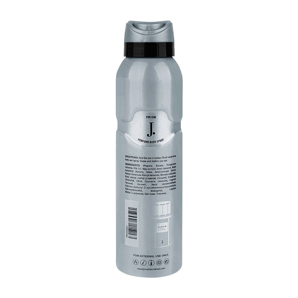 J. Janan Platinum Body Spray For Men Madina Gift