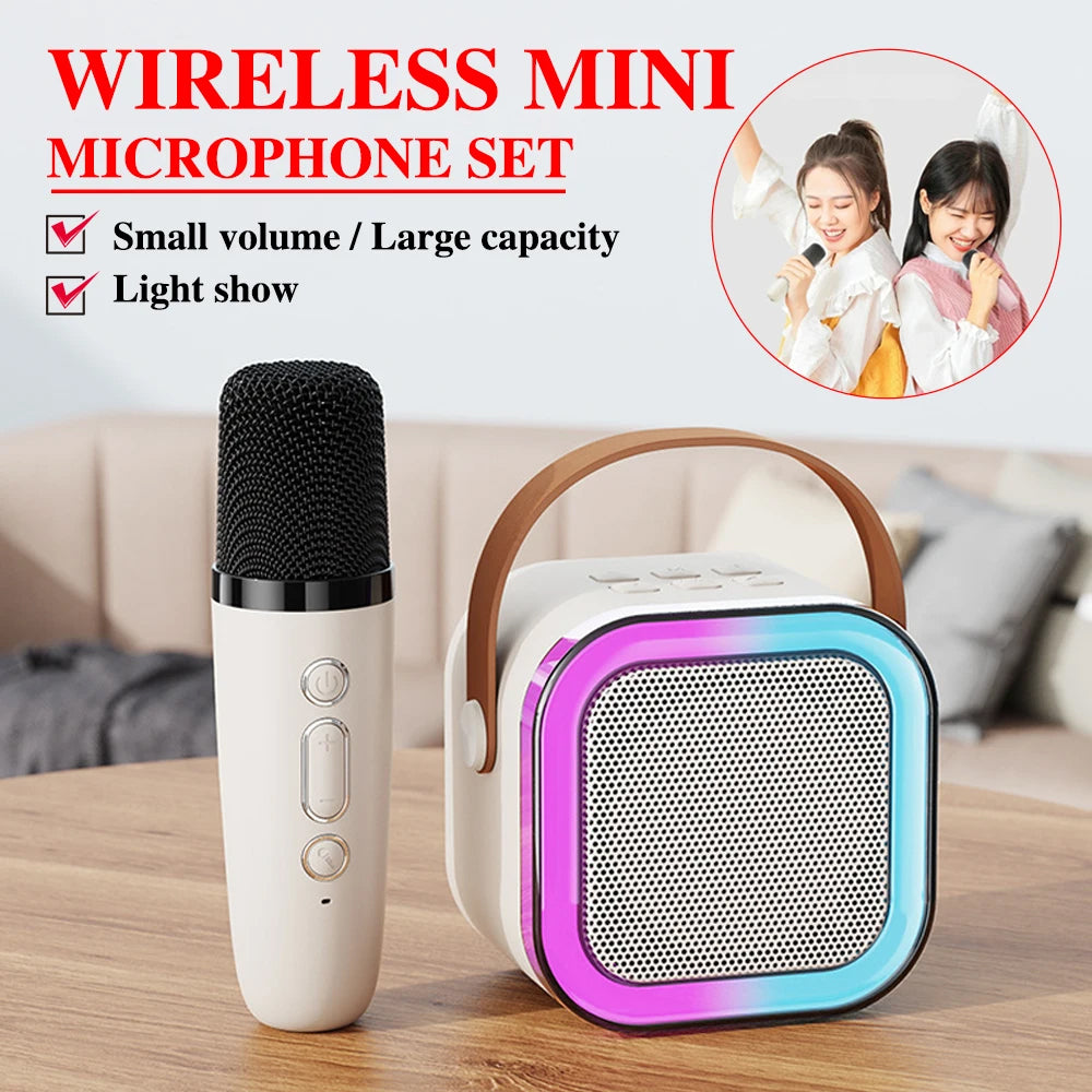 K12 Professional Karaoke Mic & Bluetooth Speaker  Madina Gift