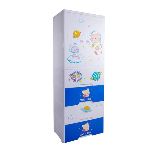 Kideez Wardrobe Star Bears 7 Layer - Madina Gift