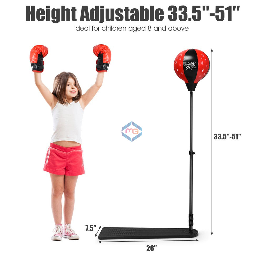 Kings Sport Boxing Punching Ball Set - 213881 - Madina Gift