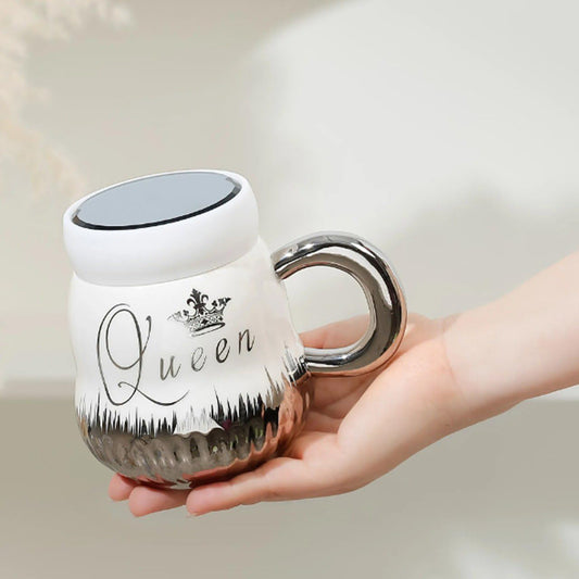 King & Queen Coffee Mug Set For Couples Madina Gift