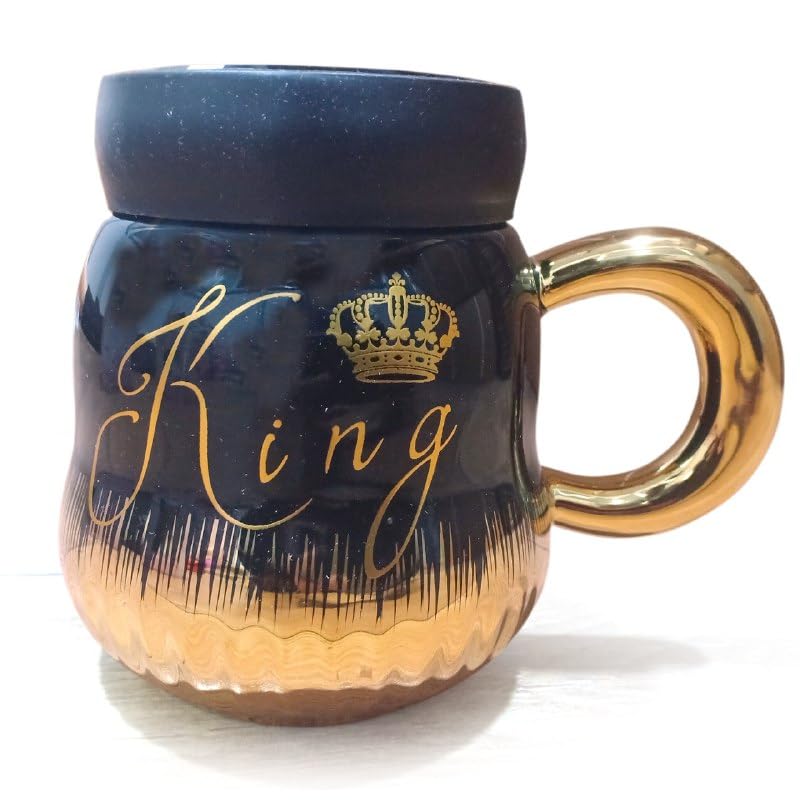 King & Queen Coffee Mug Set For Couples Madina Gift