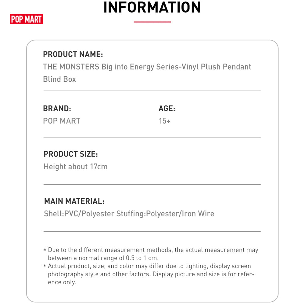 POP MARTLABUBU THE MONSTERS Big into Energy in Pakistan Madina Gift