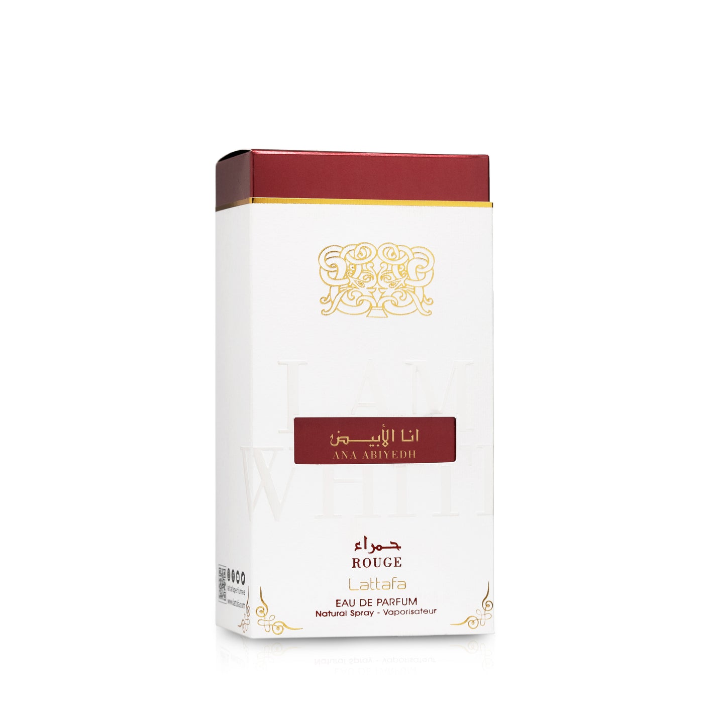 Lattafa Ana Abiyedh Rouge 60 ML Unisex Perfume Madina Gift