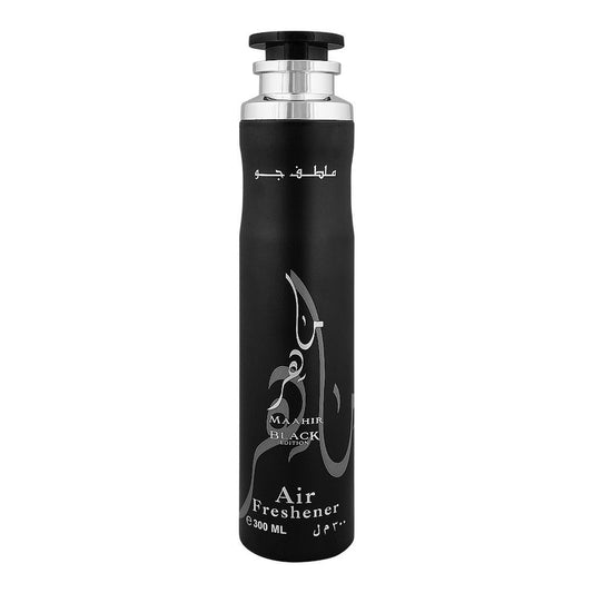 Maahir Black Air Freshener by Lattafa 300 ML - Madina Gift