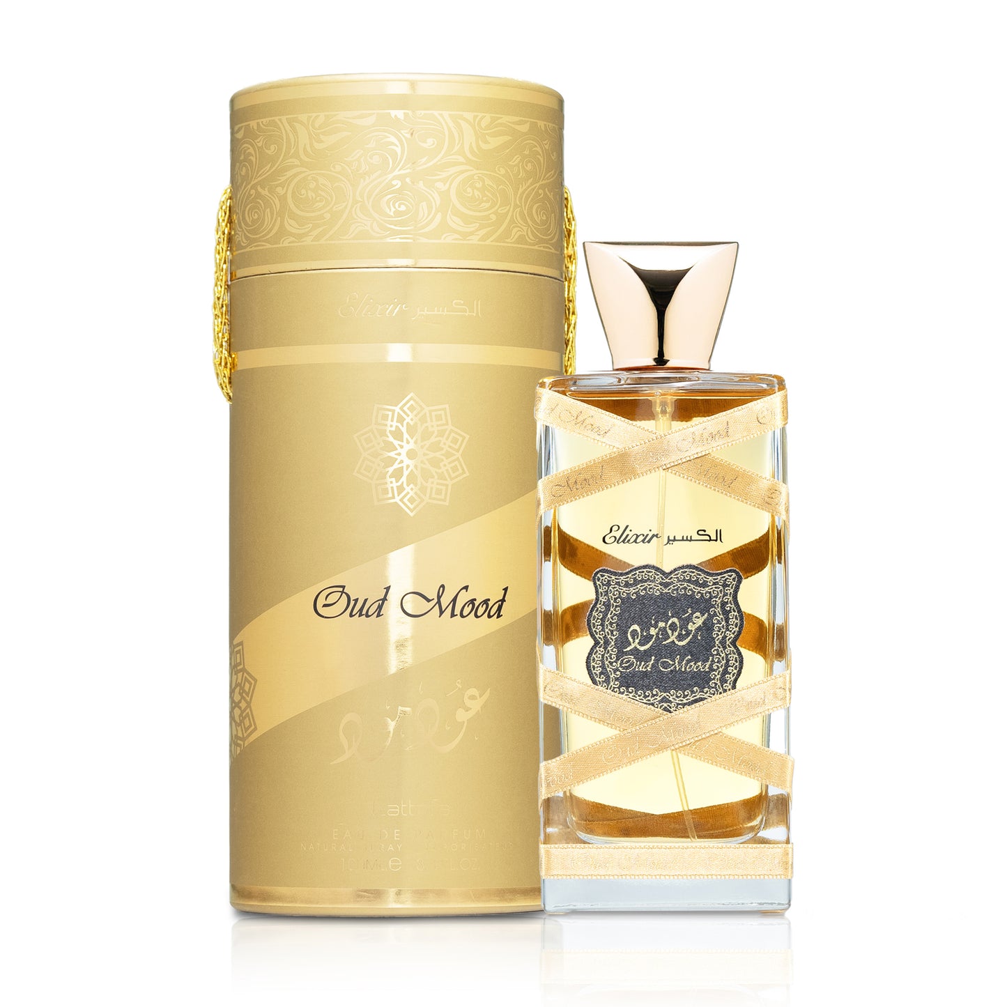 Oud Mood Elixir Lattafa - 100 ML Madina Gift