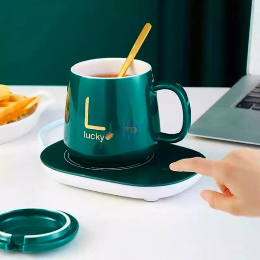 Lucky Portable Coffee Cup With USB Warmer - Madina Gift