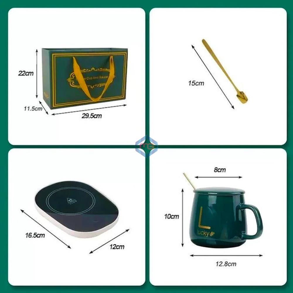 Lucky Portable Coffee Cup With USB Warmer - Madina Gift