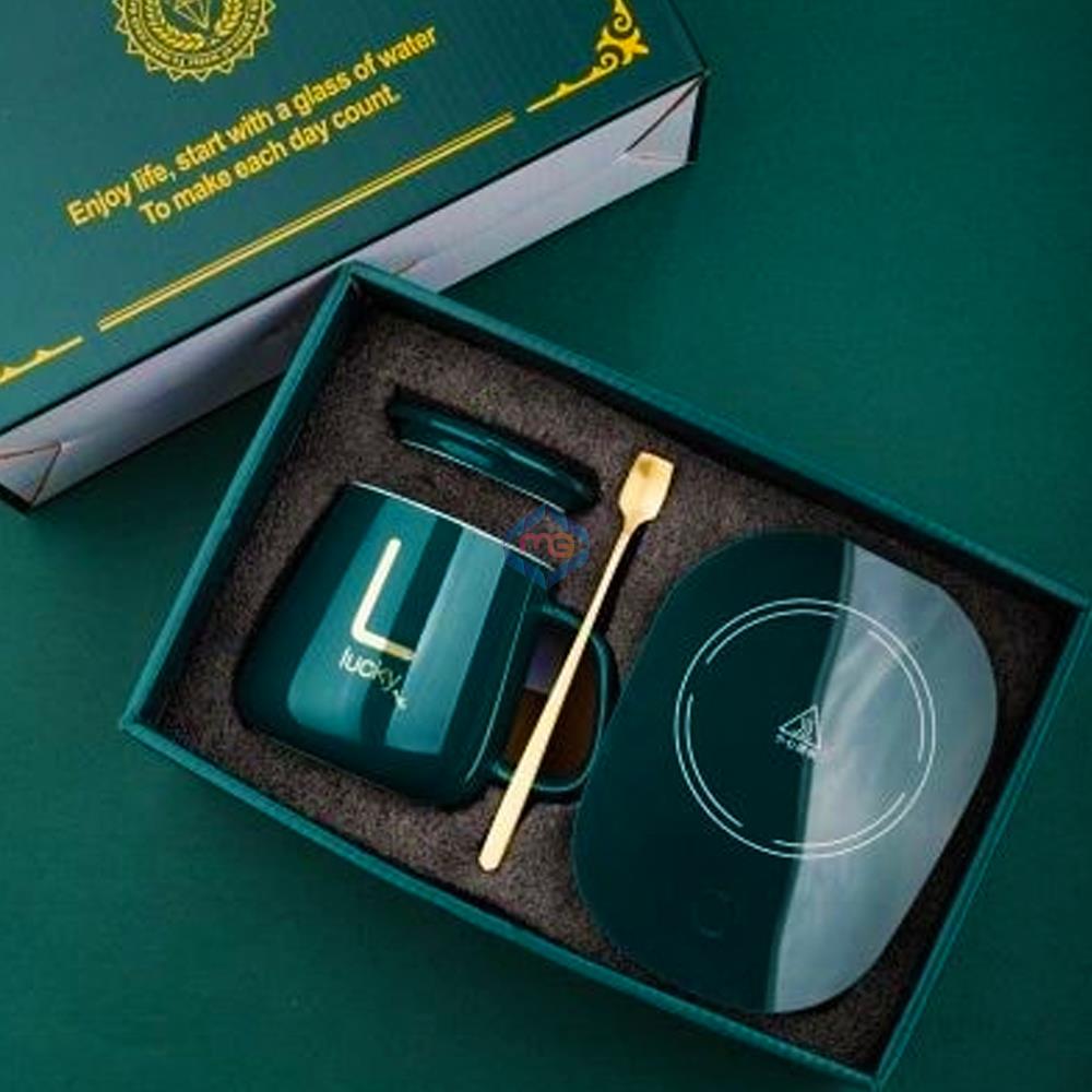 Lucky Portable Coffee Cup With USB Warmer - Madina Gift