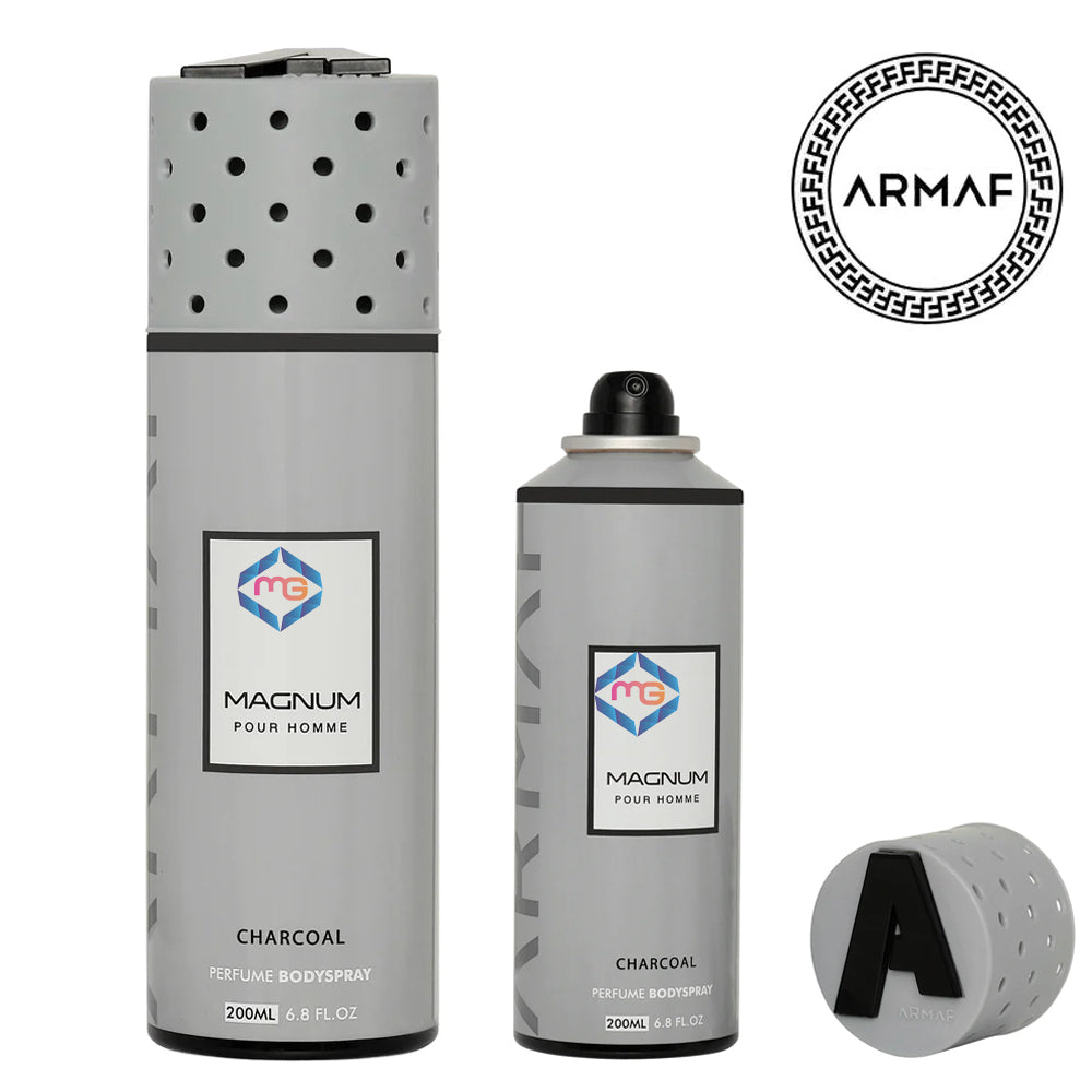Armaf Magnum Charcoal - 200 ML - Madina Gift