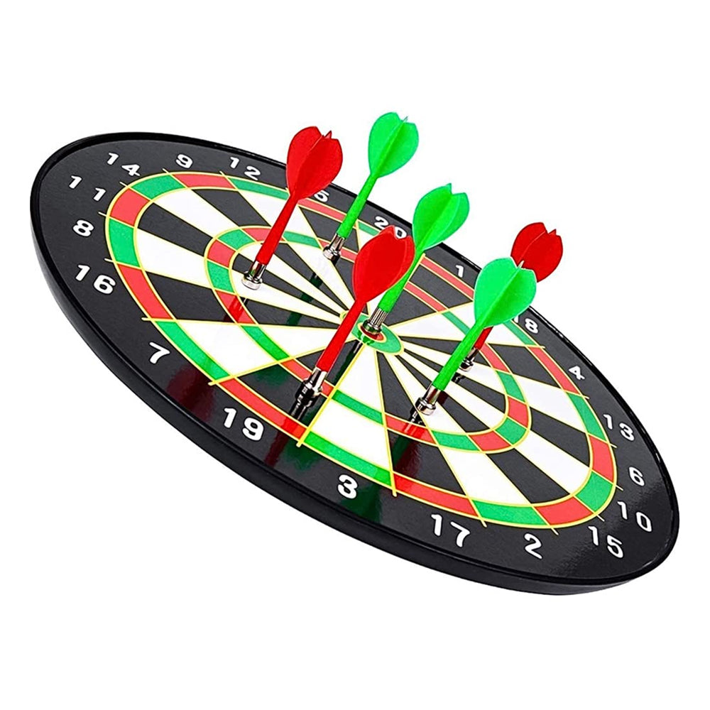 18 Inches Magnetic Dart Board Game Safety Sport Toy Magnet Dart Board BL17018