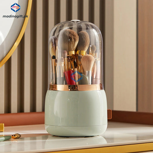 360 Rotating Makeup Brush Organizer - Madina Gift