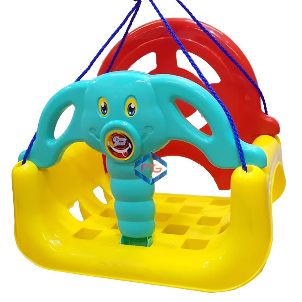 Mama Sweet Elephant 3-in-1 Swing With Lights & Music Model 555