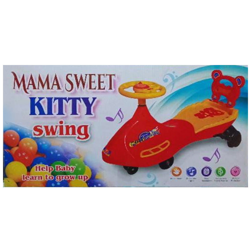 Mama Sweet Kitty Swing - Auto Swing Car For Kids Madina Gift