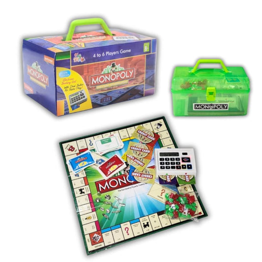 Monopoly Revolution Board With Credit Card Machine - Electronic Banking Toy - Madina Gift