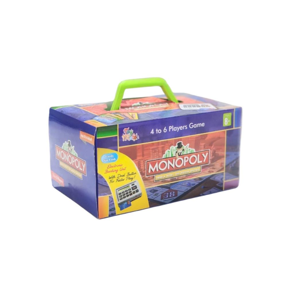 Monopoly Revolution Board With Credit Card Machine - Electronic Banking Toy - Madina Gift