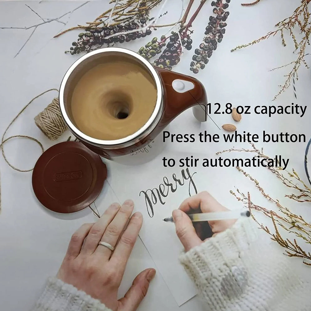 Multifunctional Automatic Magnetized Stirring Coffee Mug Madina Gift