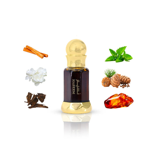 Zakiya Dahn Al Oud 100% Pure Oud by Naseem Perfume - Madina Gift