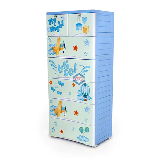Kideez Fly High 5+2 Drawer