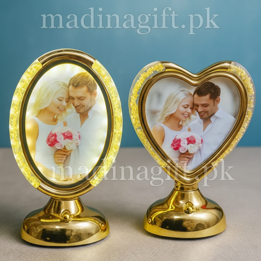 Illuminated Photo Display 3-Shade LED Frame Madina Gift