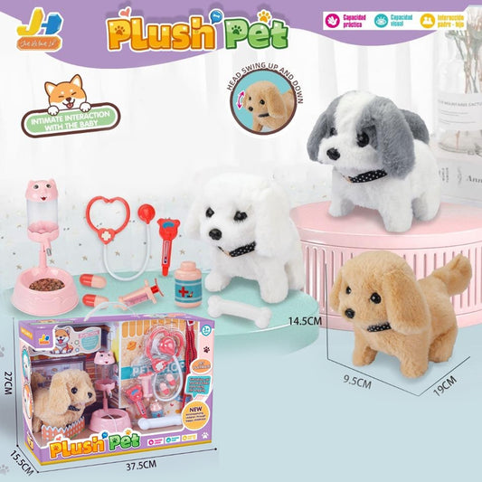 Plush Pet Puppy 810 Walks With Sounds & Accessories Madina Gift