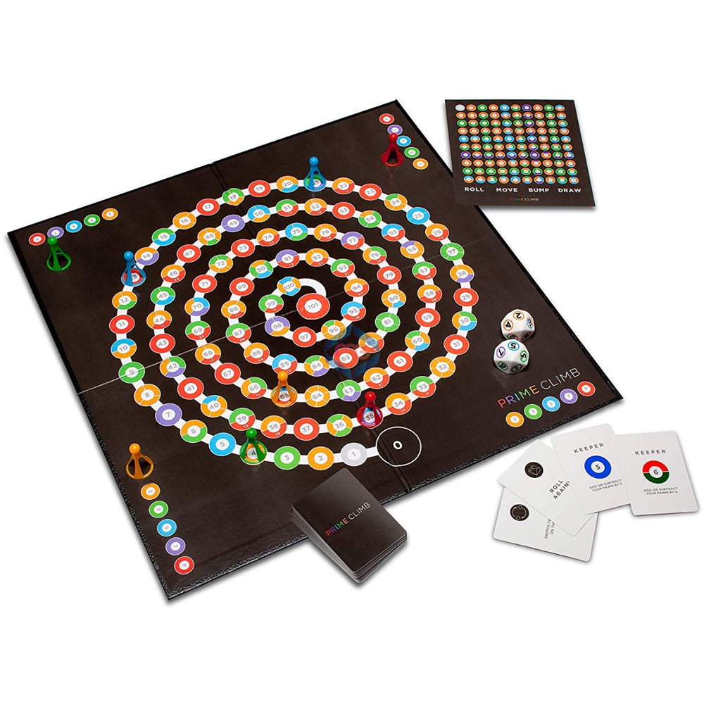 Colorful Prime Climb Mathematical Board Game - 2517 - Madina Gift