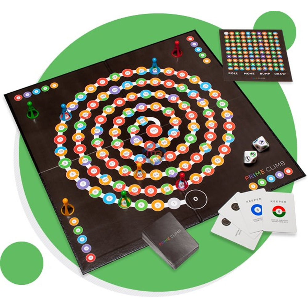 Colorful Prime Climb Mathematical Board Game - 2517 - Madina Gift