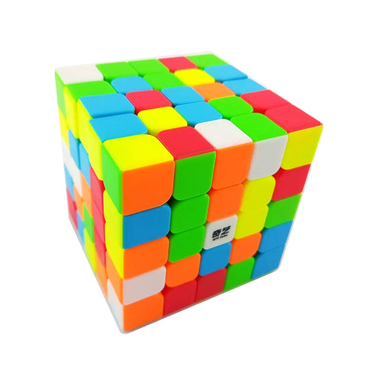 QY 5x5 High Speed Sticker-less Cube Puzzle - EQY906 - Madina Gift