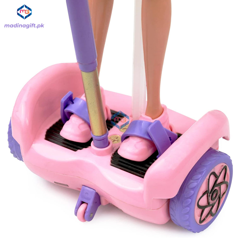 Remote Control Click N' Play Scooter Doll Set - JJ8833-1 - Madina Gift