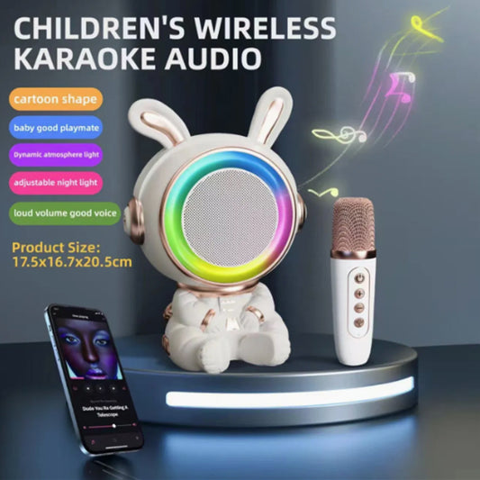 Cute Rabbit Mini Wireless Karaoke Speaker 10W GMJ9821 Madina Gift
